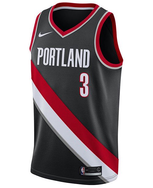 Nike Men S C J Mccollum Portland Trail Blazers Icon Swingman