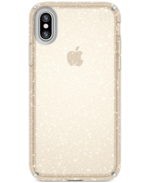UPC 848709046765 product image for Speck Presidio Clear Glitter iPhone 8 Plus Case | upcitemdb.com