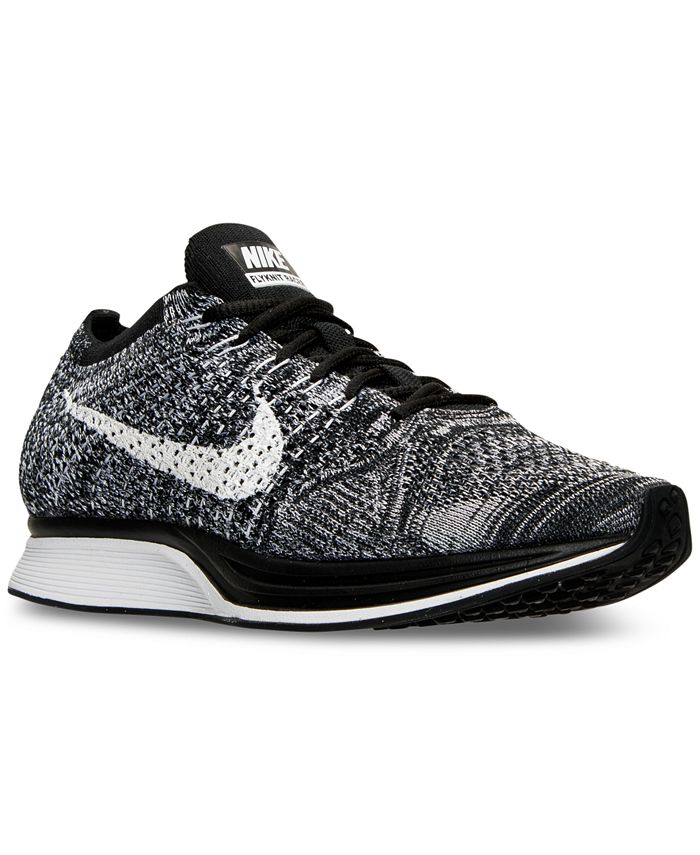 unisex nike flyknit racer running shoes