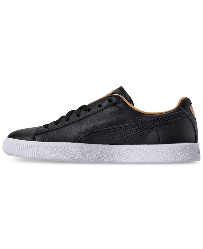 Puma Women's Clyde Core Leather Casual Sneakers from Finish Line ...