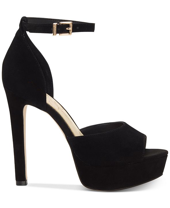 Jessica Simpson Beeya Two-Piece Platform Sandals, Created for Macy's ...