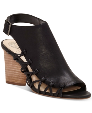 UPC 190955691870 product image for Vince Camuto Ankara Peep-Toe Slingback Sandals Women's Shoes | upcitemdb.com