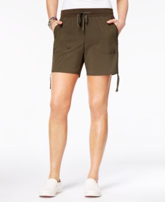 Style & Co - Pull-On Ruched Shorts