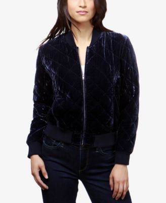 velour bomber jacket womens