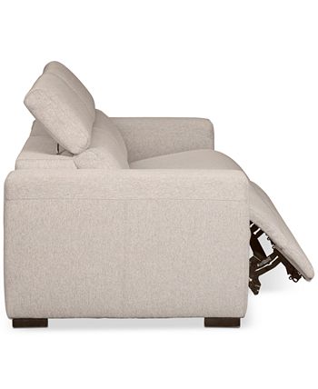Furniture - Nevio 2-Pc. Fabric Sofa with 2 Power Recliners and Articulating Headrests, Created for Macy's