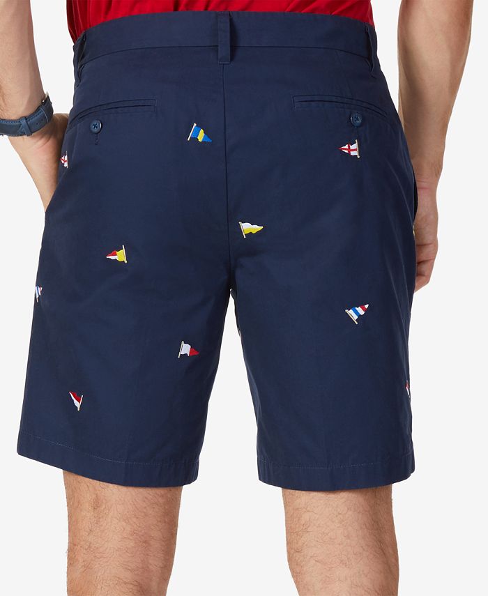 Nautica Men's Big & Tall ClassicFit Embroidered 8.5" Deck Shorts Macy's