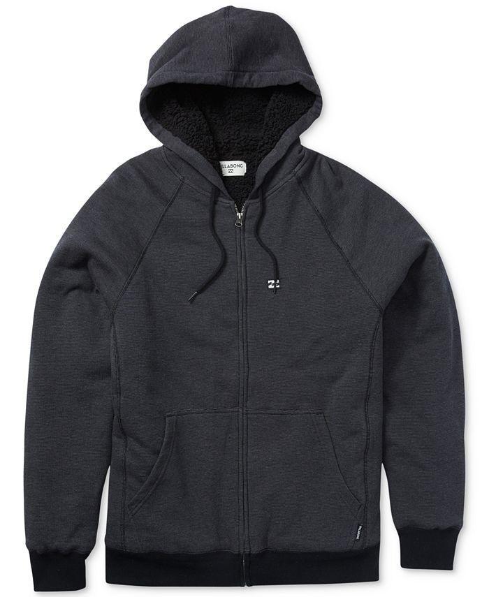 Billabong Men's Fleece-Lined Hooded Jacket - Macy's