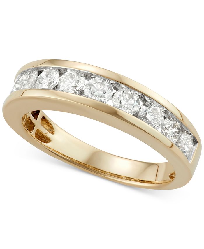 Macy's Diamond Anniversary Band (11/5 ct. t.w.) in 14k Gold Macy's