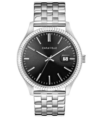 Caravelle - Men's Stainless Steel Bracelet Watch 41mm