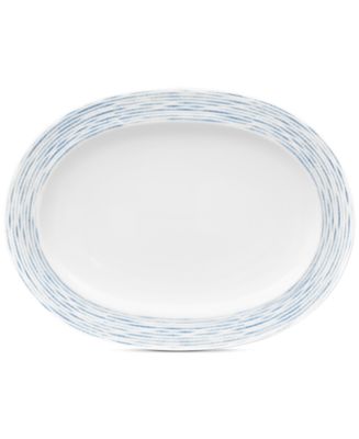 Noritake Hammock Oval Platter - Macy's