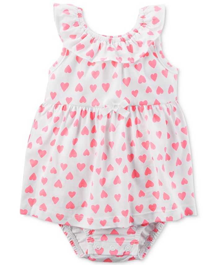 SUN IS COMING Baby Heart Smiley Romper