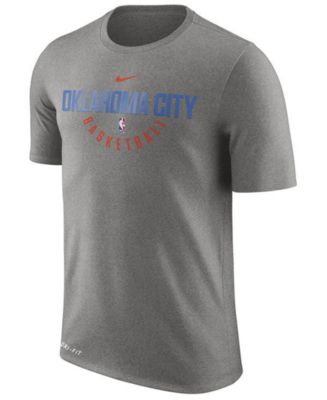 Nike Men's Oklahoma City Thunder Dri-FIT Cotton Practice T-Shirt - Macy's