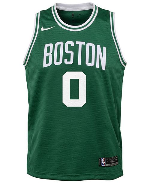 Nike Jayson Tatum Boston Celtics Icon Swingman Jersey, Big Boys (8-20 ...