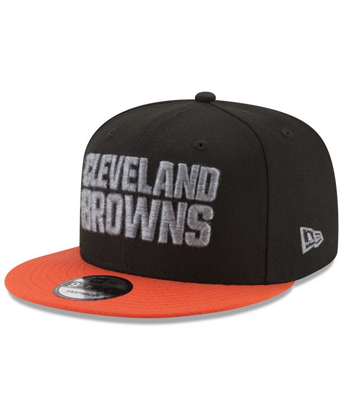 New Era Cleveland Browns Heather Pop 9FIFTY Snapback Cap - Macy's