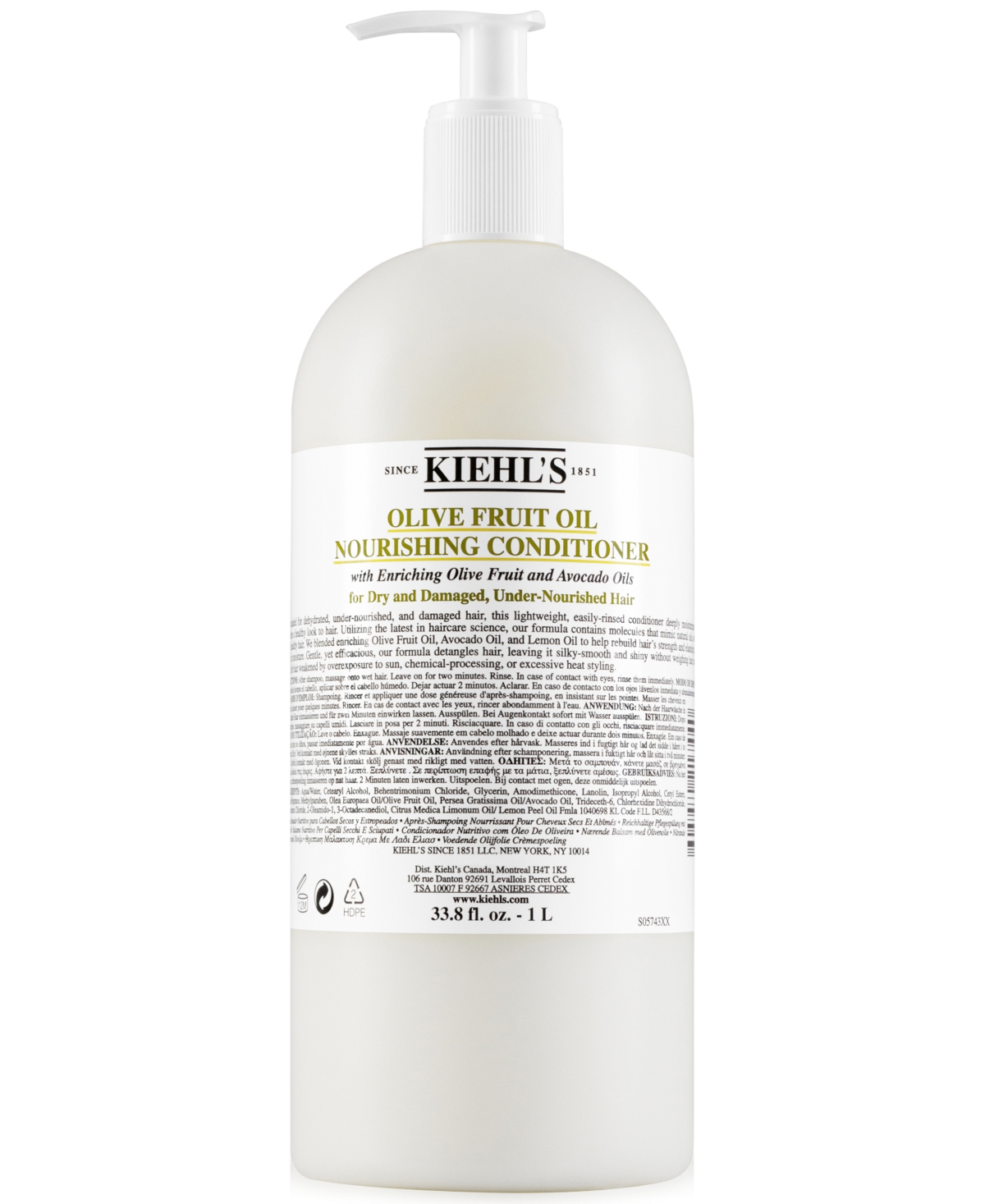Olive Fruit Oil Nourishing Conditioner, 33.8 fl. oz.