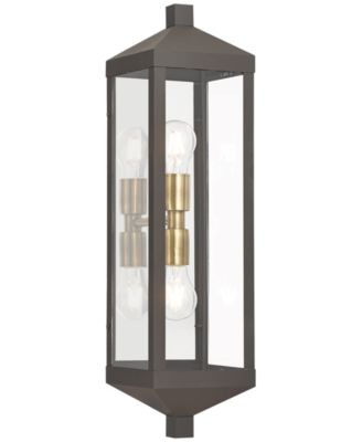 Livex - Nyack 2-Light Outdoor Wall Lantern