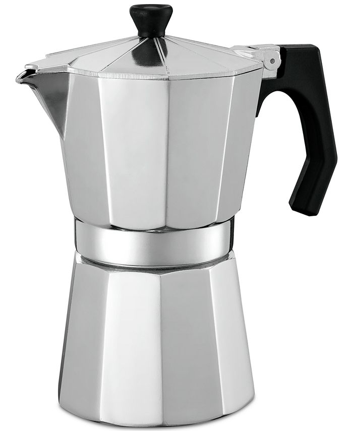 Gourmia GMF255 Moka Magic Espresso Coffee Pot & Milk Frother Macy's