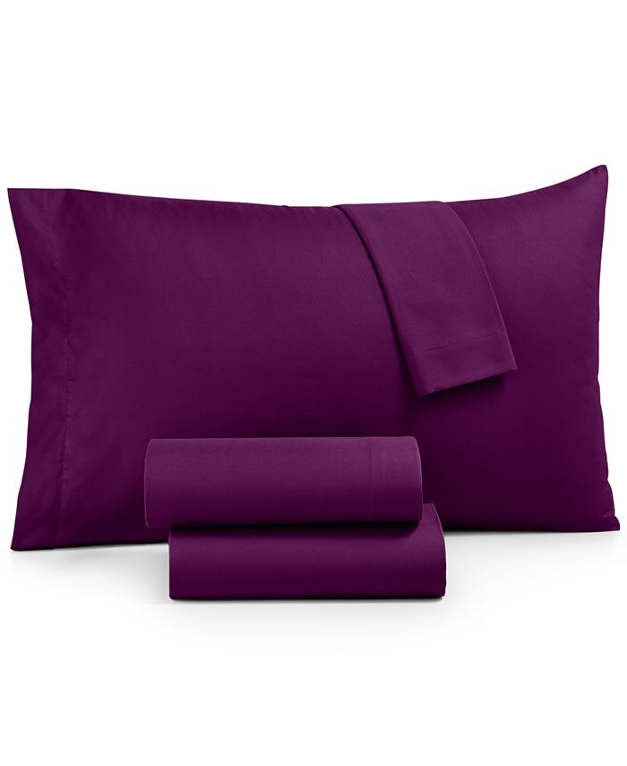 Sanders Microfiber 3 Pc. Sheet Set, Twin, Created for Macy's & Reviews