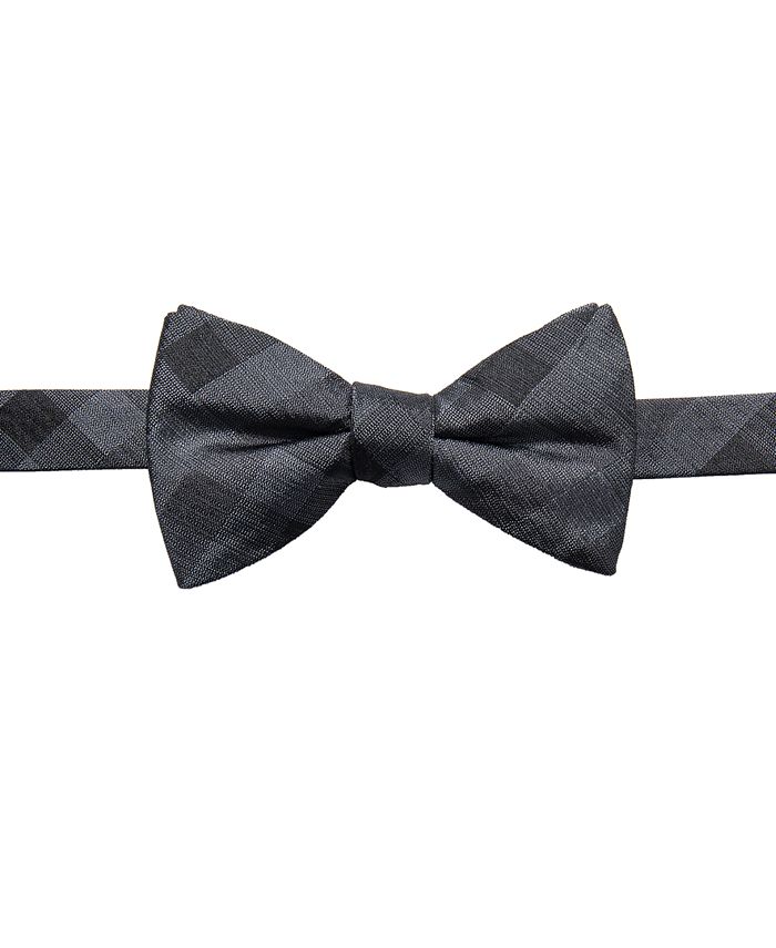 Ryan Seacrest Distinction Men's Warwick Gingham Pre-Tied Silk Bow Tie ...