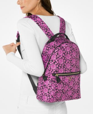 Michael Kors Kelsey Multi Jewel-Print Medium Backpack - Macy