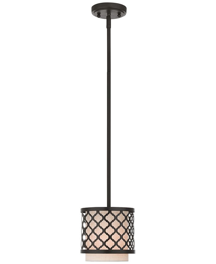Livex - Arabesque Mini Drum Pendant