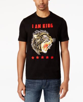 Sean John - Men's I Am King Embroidered-Lion T-Shirt