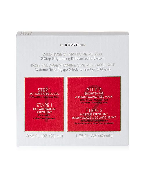 KORRES Wild Rose Vitamin C Petal Peel 2Step Brightening & Resurfacing