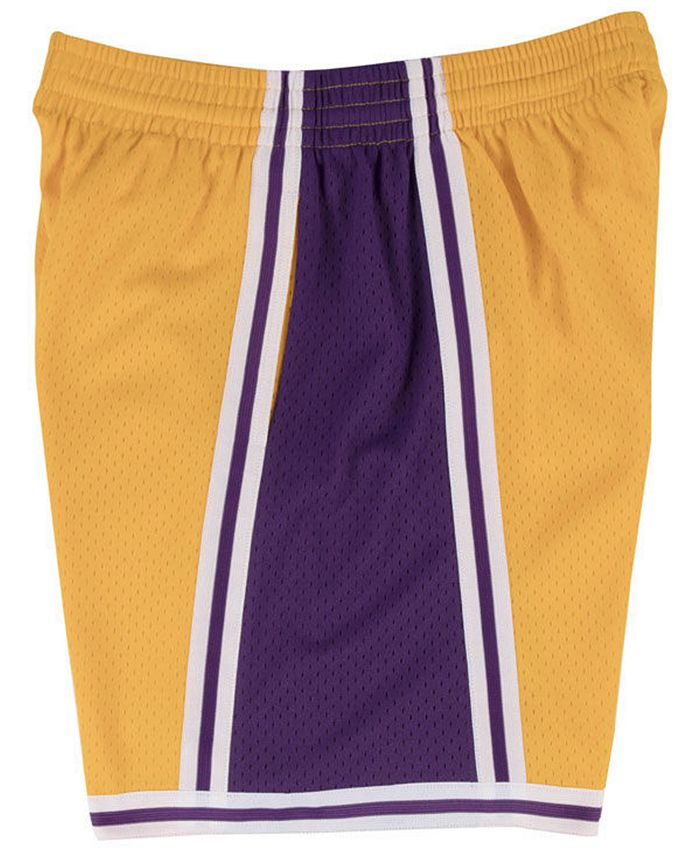 mitchell and ness swingman shorts lakers
