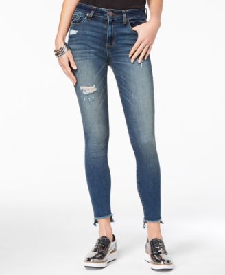 STS Blue - Ripped Step-Hem Skinny Jeans