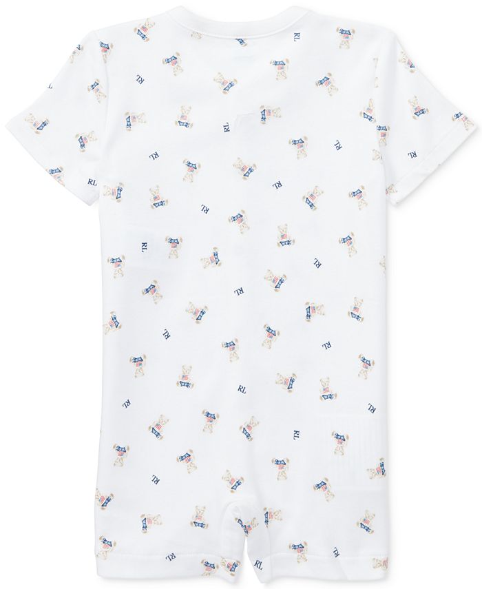 Polo Ralph Lauren Ralph Lauren Baby Boys Polo Bear Cotton Romper
