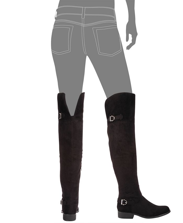 American rag over top the knee boots