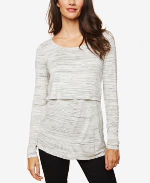 image of Motherhood Maternity Tiered Nursing Top