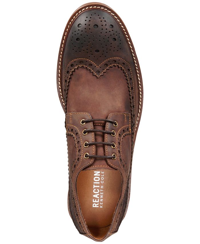 kenneth cole wingtip oxford