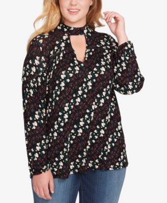 Jessica Simpson - Trendy Plus Size Tanie Choker Top