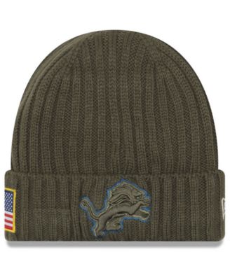 detroit lions salute to service hat