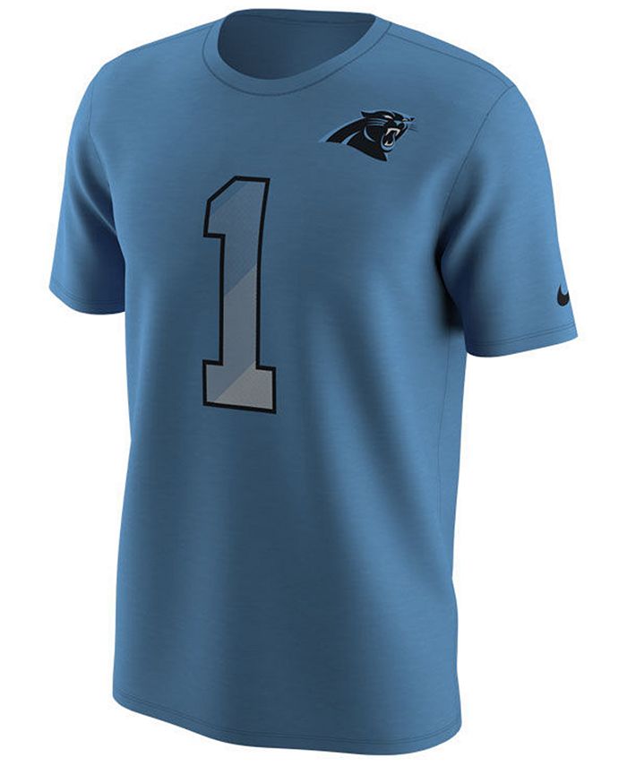 Nike Men's Cam Newton Carolina Panthers Pride Name and Number Prism T ...