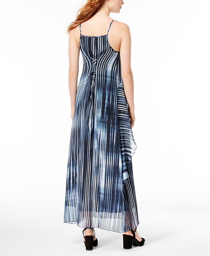 Bar III Printed Ruffled Maxi Dress, Created for Macy's - Macy's