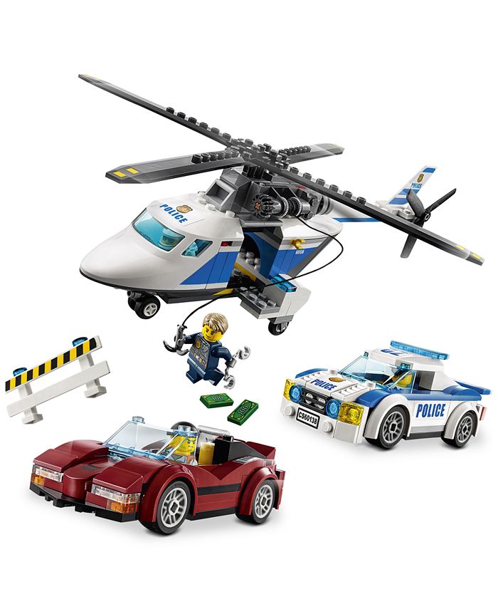police high speed chase lego