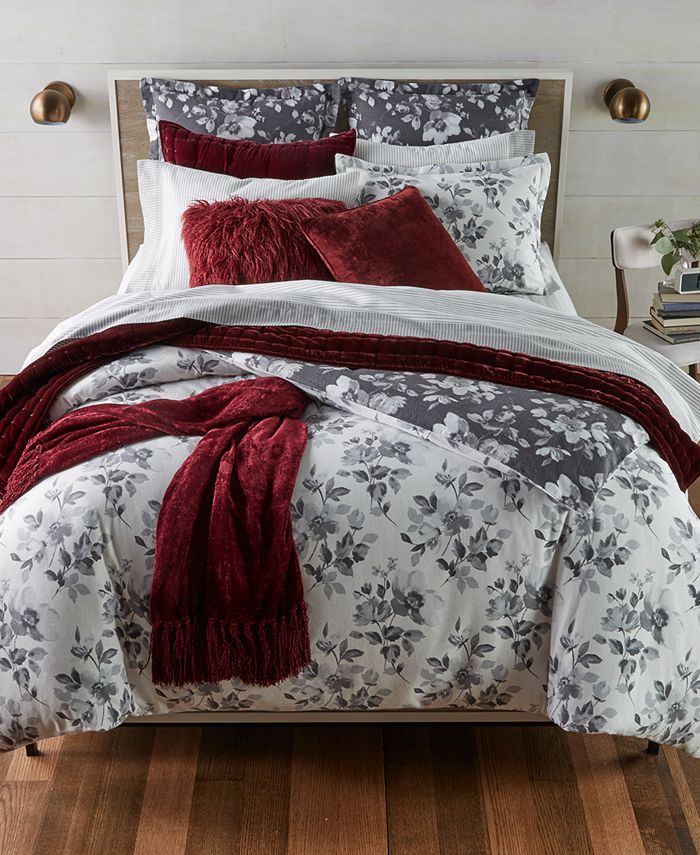 Martha Stewart Collection CLOSEOUT! Magnolia Shadow 100 Cotton