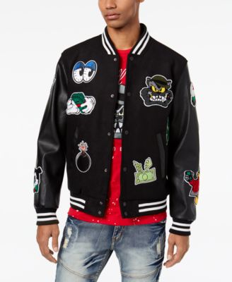 macys mens varsity jacket