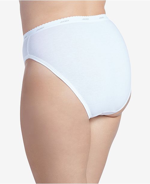 Jockey Plus Size Classics French Cut 3 Pack 9481 Bras, Panties