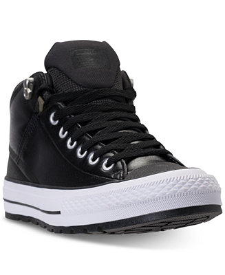 Converse Men's Chuck Taylor All Star Street Mid Leather Casual ...