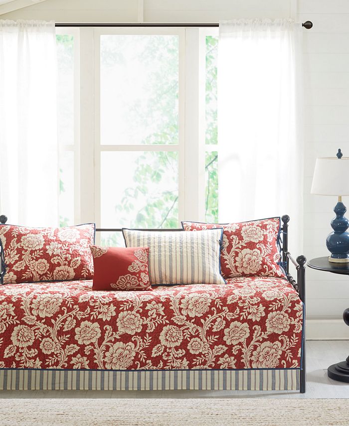 Madison Park Lucy 6Pc. Cotton Reversible Daybed Bedding Set & Reviews