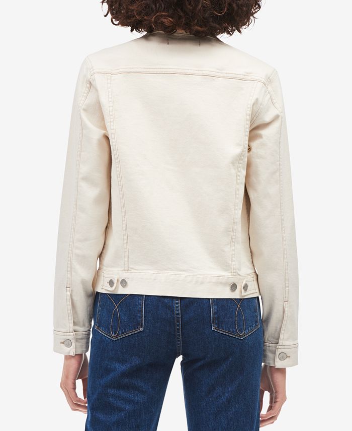 Calvin Klein Jeans Denim Trucker Jacket & Reviews - Jackets & Blazers ...