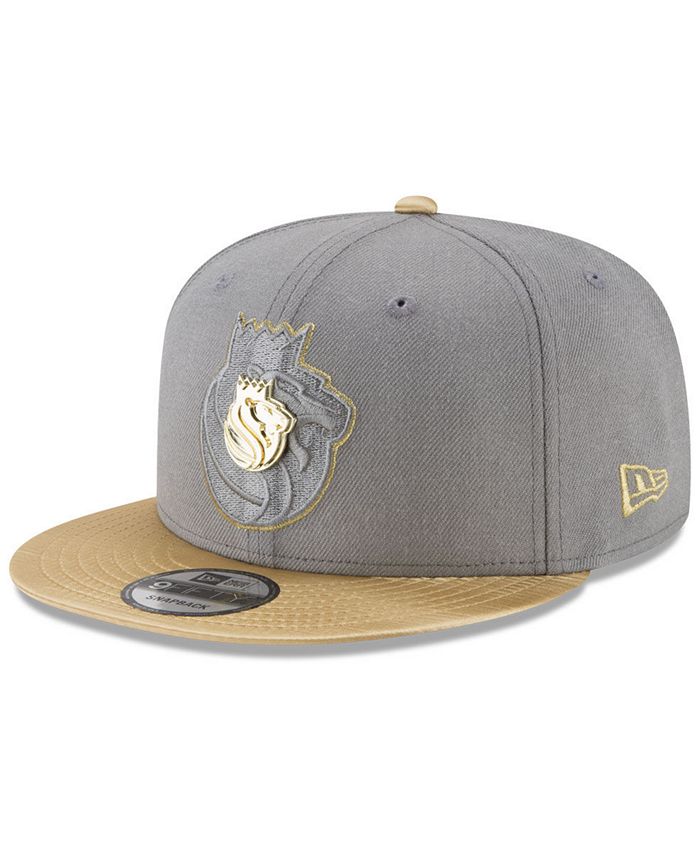 New Era Sacramento Kings Gold Viz 9FIFTY Cap - Macy's