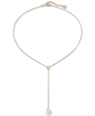 Majorica - Imitation Pearl Y-Necklace