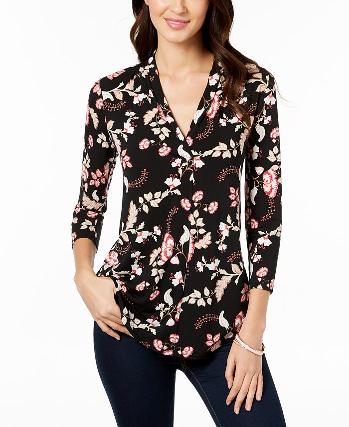 Macys womens petite tops hot sale