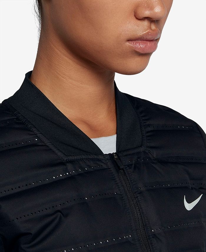 Nike AeroLoft Down Running Jacket - Macy's