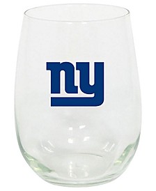 New York Giants Stemless Wine Glass