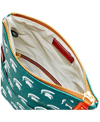 Dooney Bourke Michigan State Spartans Foldover Crossbody Purse